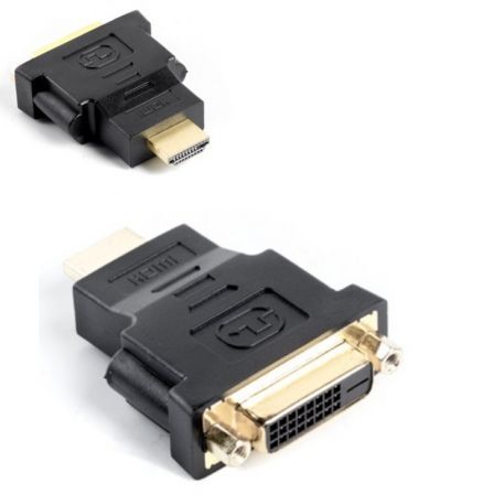 Lanberg Adaptador HDMI macho a DVI-D hembra AD-0014-BK Negro